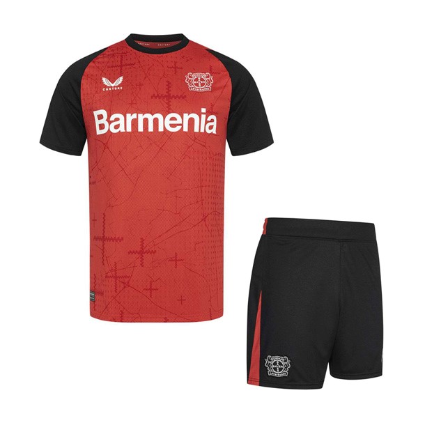 Camiseta Bayer 04 Leverkusen 1ª Niño 2024-2025